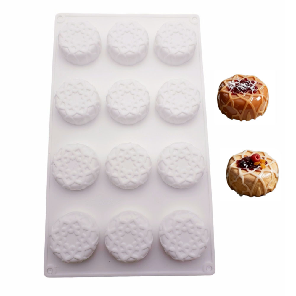 Art Craft Ice Cream - Nova Chegada: Forma de Silicone Redonda