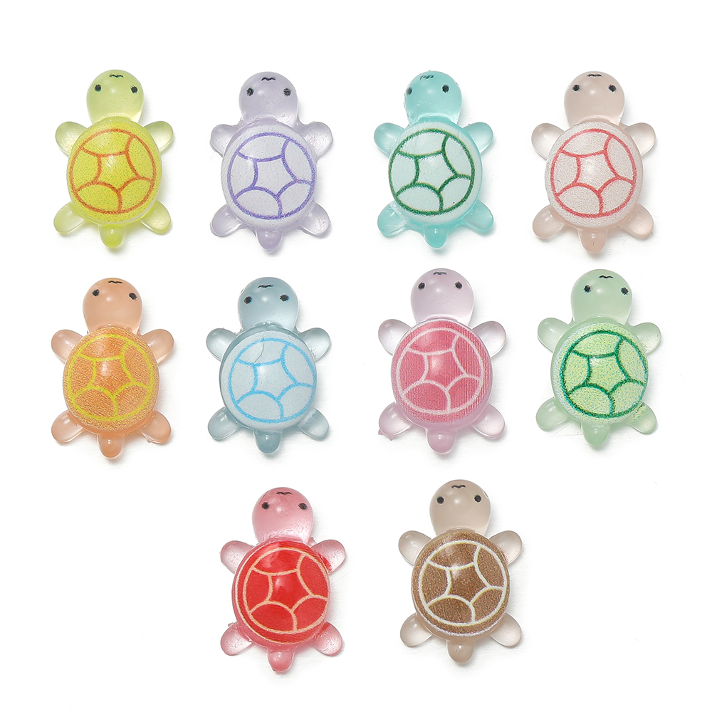 Art Craft Resin - 10 pçs/lote mini resina tartarugas marinhas