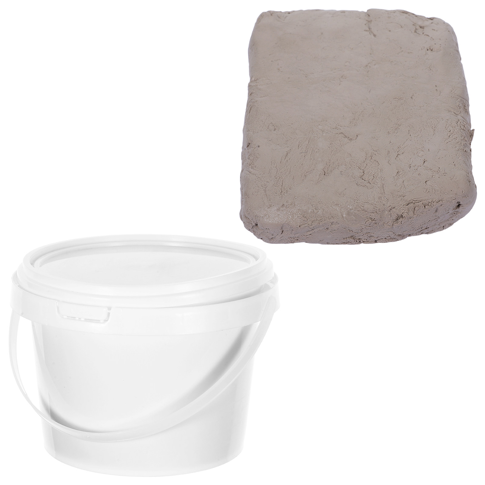 Art Craft Model - Conjunto de 1 Argila Branca para