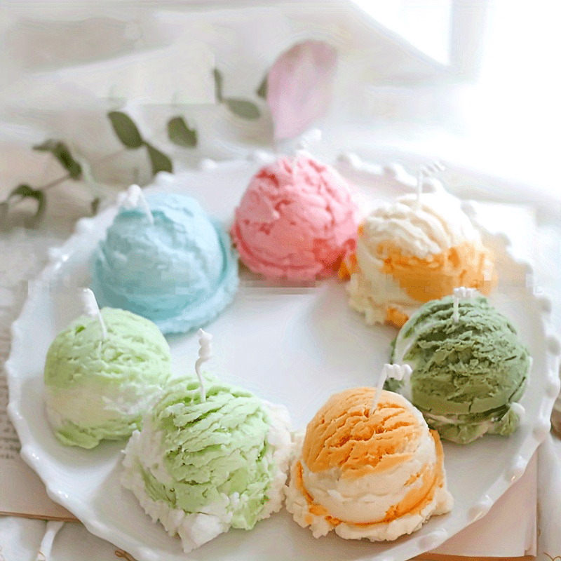 Art Craft Ice Cream - Vela esférica de sorvete que faz
