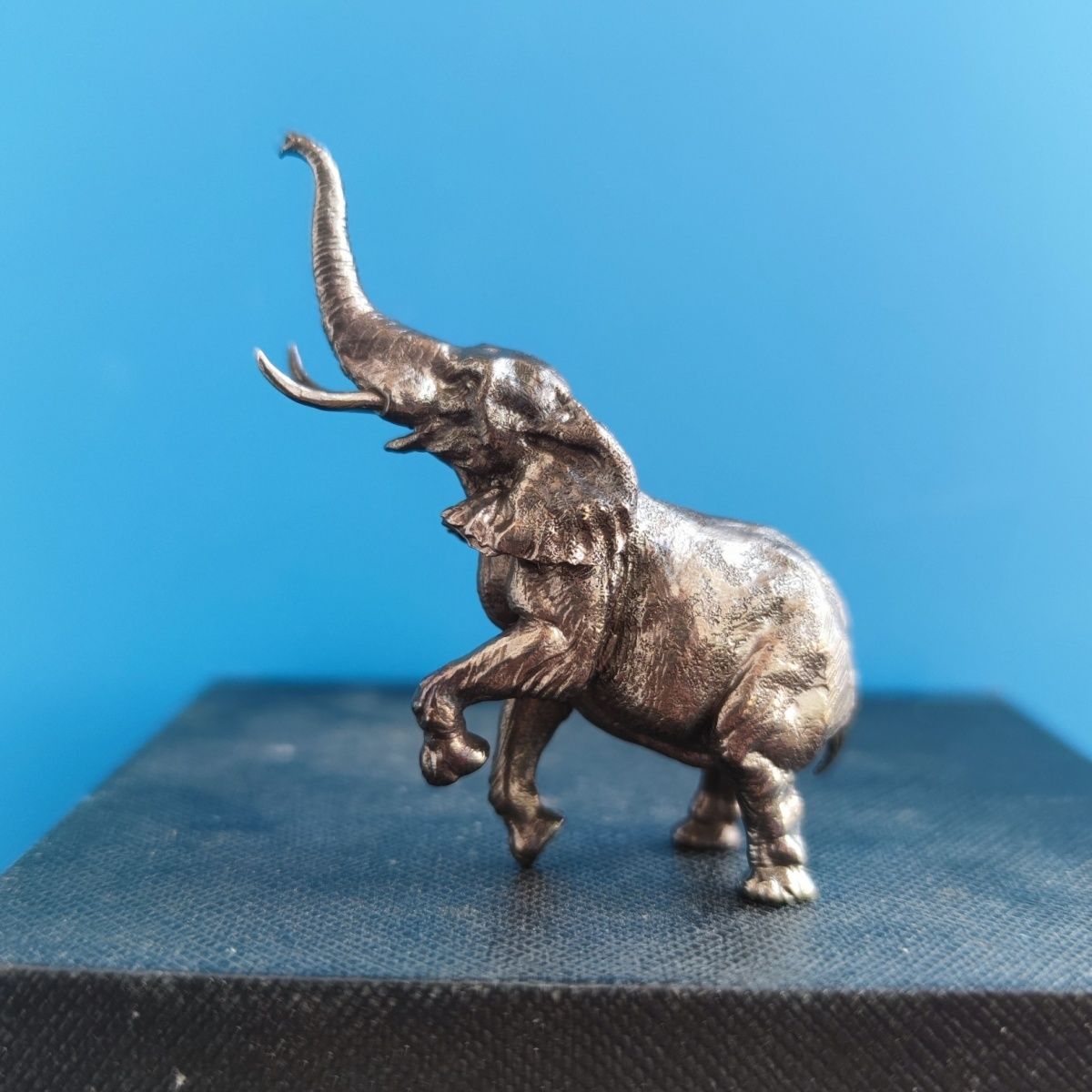 Art Craft Elephant - Ornamentos de elefante envelhecido de bronze,