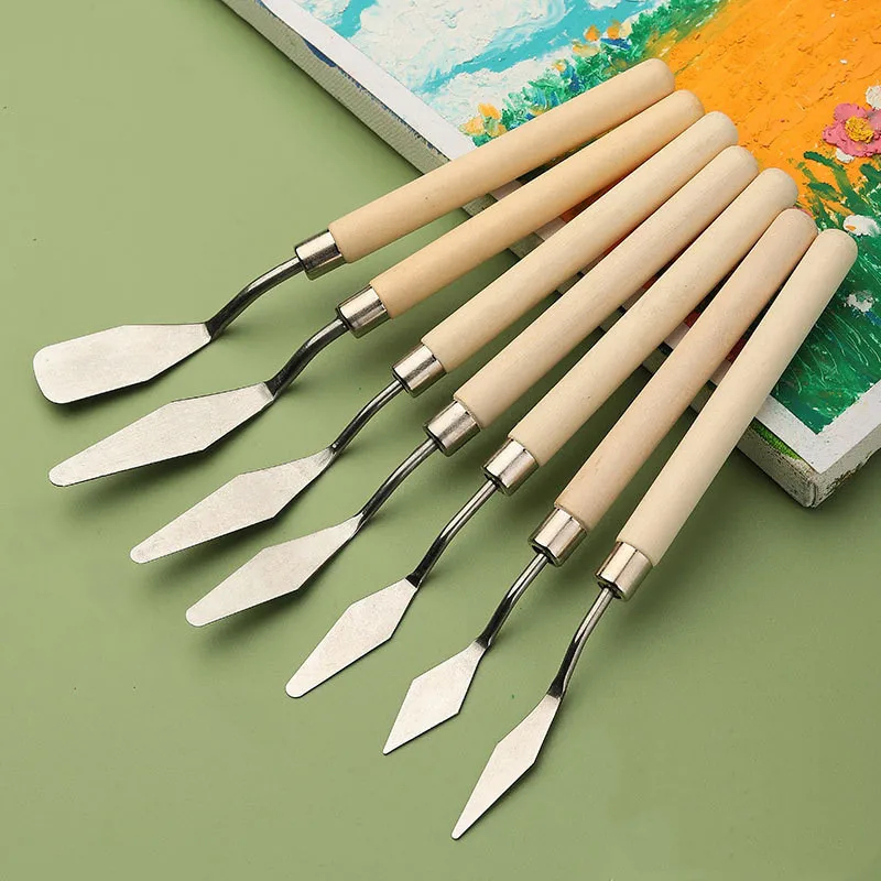 Painting Knife Palette - Conjunto de 1/2 Espátulas para Pintura