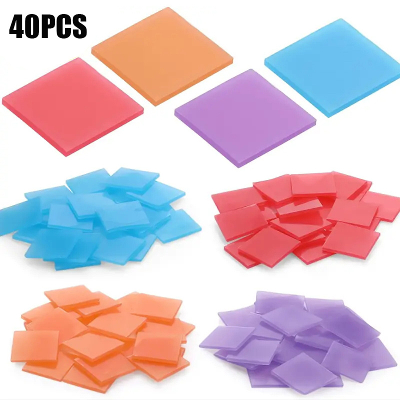 Art Craft Resin - 40 Peças de Cera para Pintura