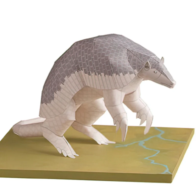 Art Craft With Cardboard - Gigante armadillo origami arte mini 3d