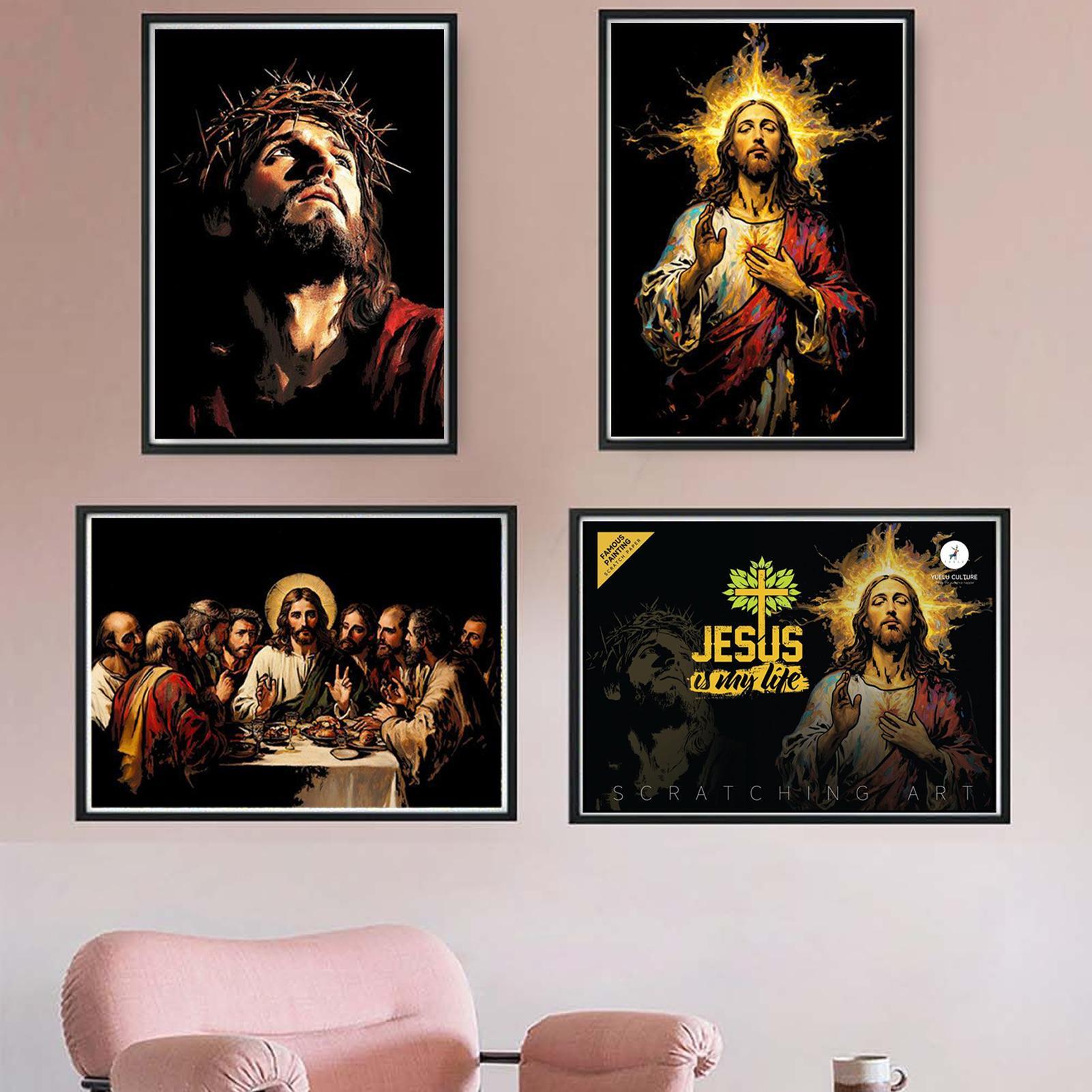 Livro de riscos jesus pintura  - Art Craft 3 Year Old avaliação e preço
