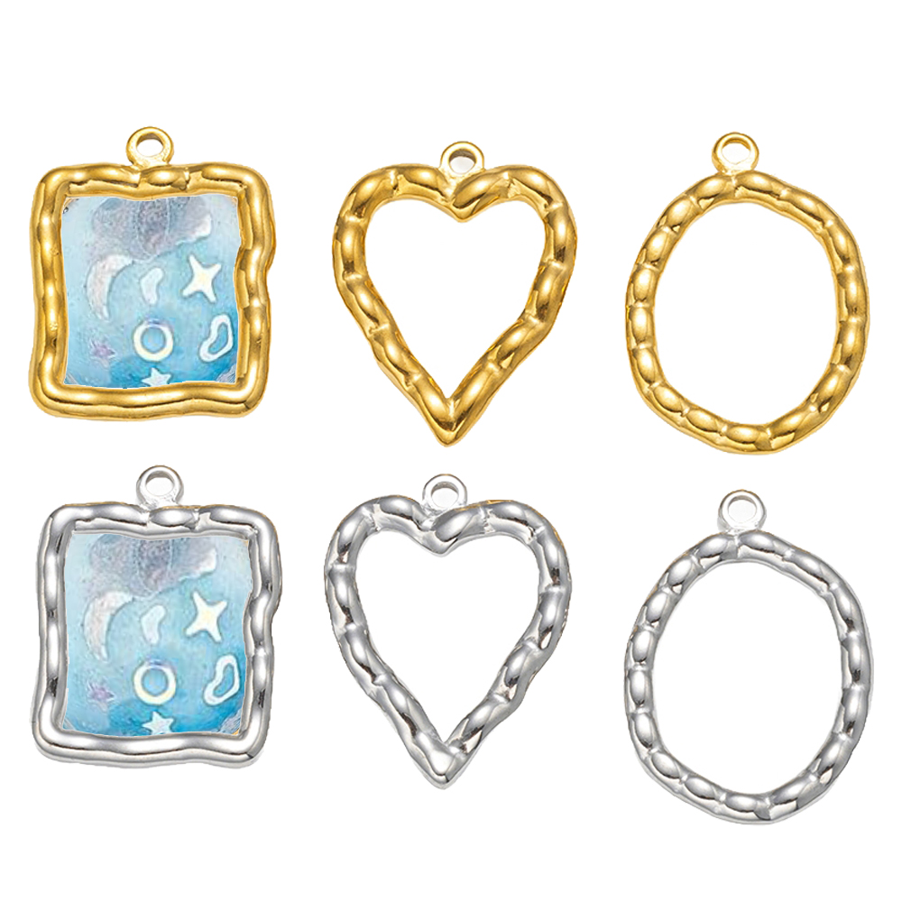 5 pçs de aço inoxidável coraçã - Art Craft Resin avaliação e preço
