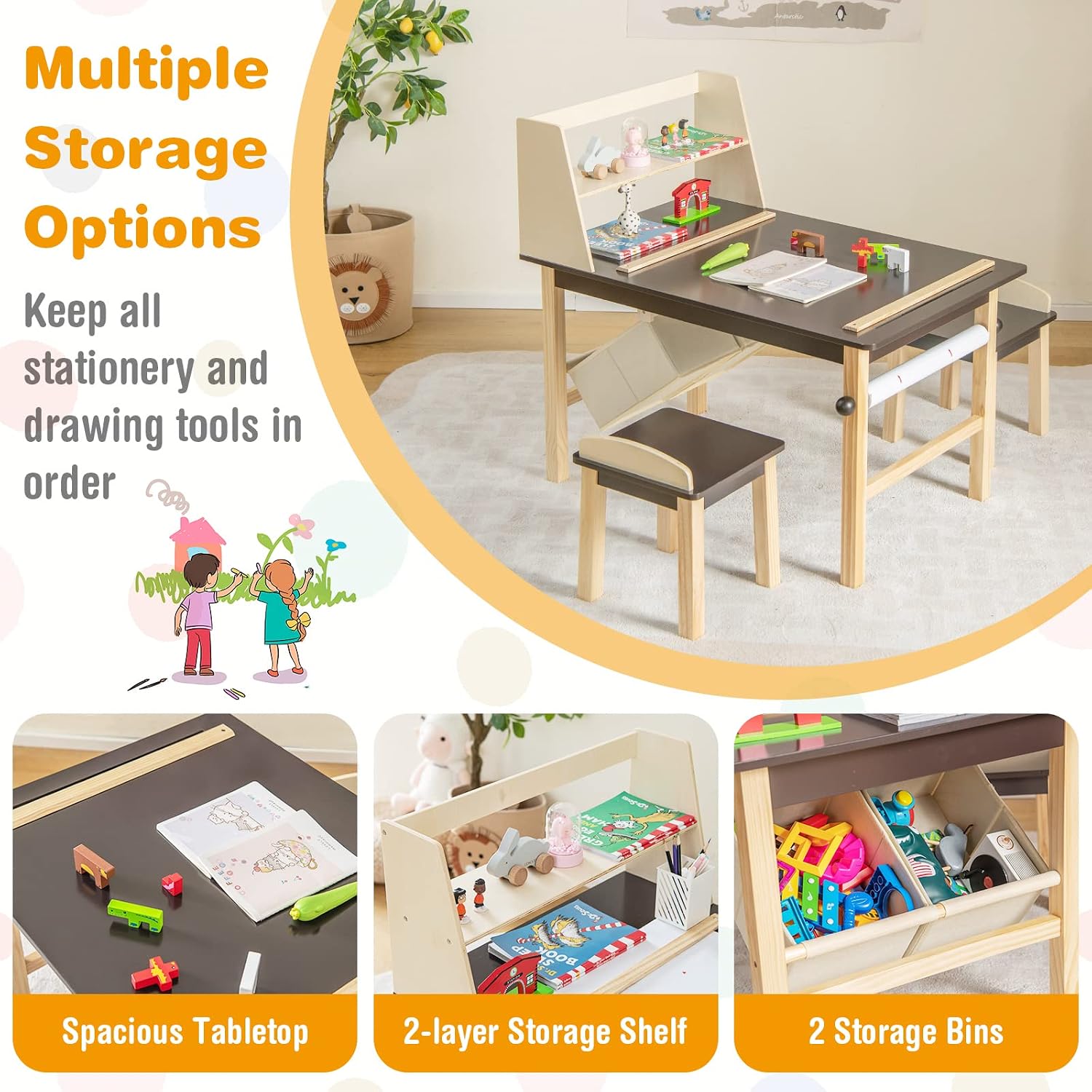 Conjunto de Mesa e Cadeiras de - Art Craft 3 Year Old avaliação e preço