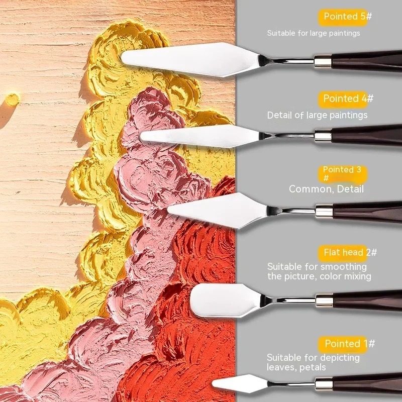 Pintura a óleo raspador paleta - Painting Knife Palette avaliação e preço
