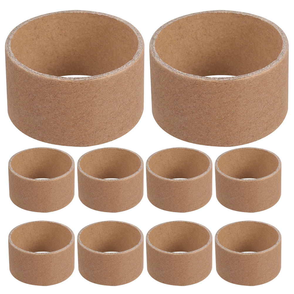 10 Peças Tubos de Papel Liso p - Art Craft With Cardboard avaliação e preço