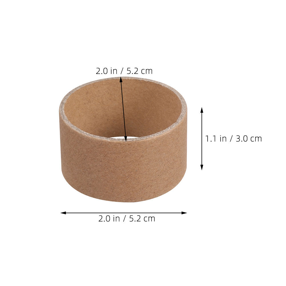 10 Peças Tubos de Papel Liso p - Art Craft With Cardboard avaliação e preço