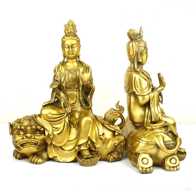 Estátua de Buda Manjushri Sama - Art Craft Elephant avaliação e preço