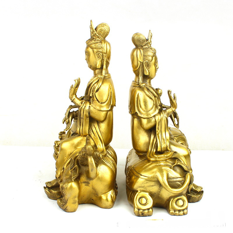 Estátua de Buda Manjushri Sama - Art Craft Elephant avaliação e preço