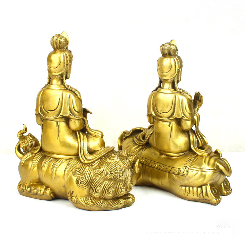 Estátua de Buda Manjushri Sama - Art Craft Elephant avaliação e preço