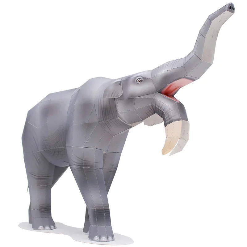 Deinotherium elefante origami  - Art Craft With Cardboard avaliação e preço