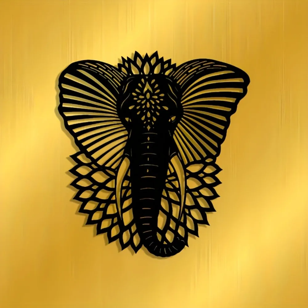 CIFBUY Arte de Parede em Metal - Art Craft Elephant avaliação e preço