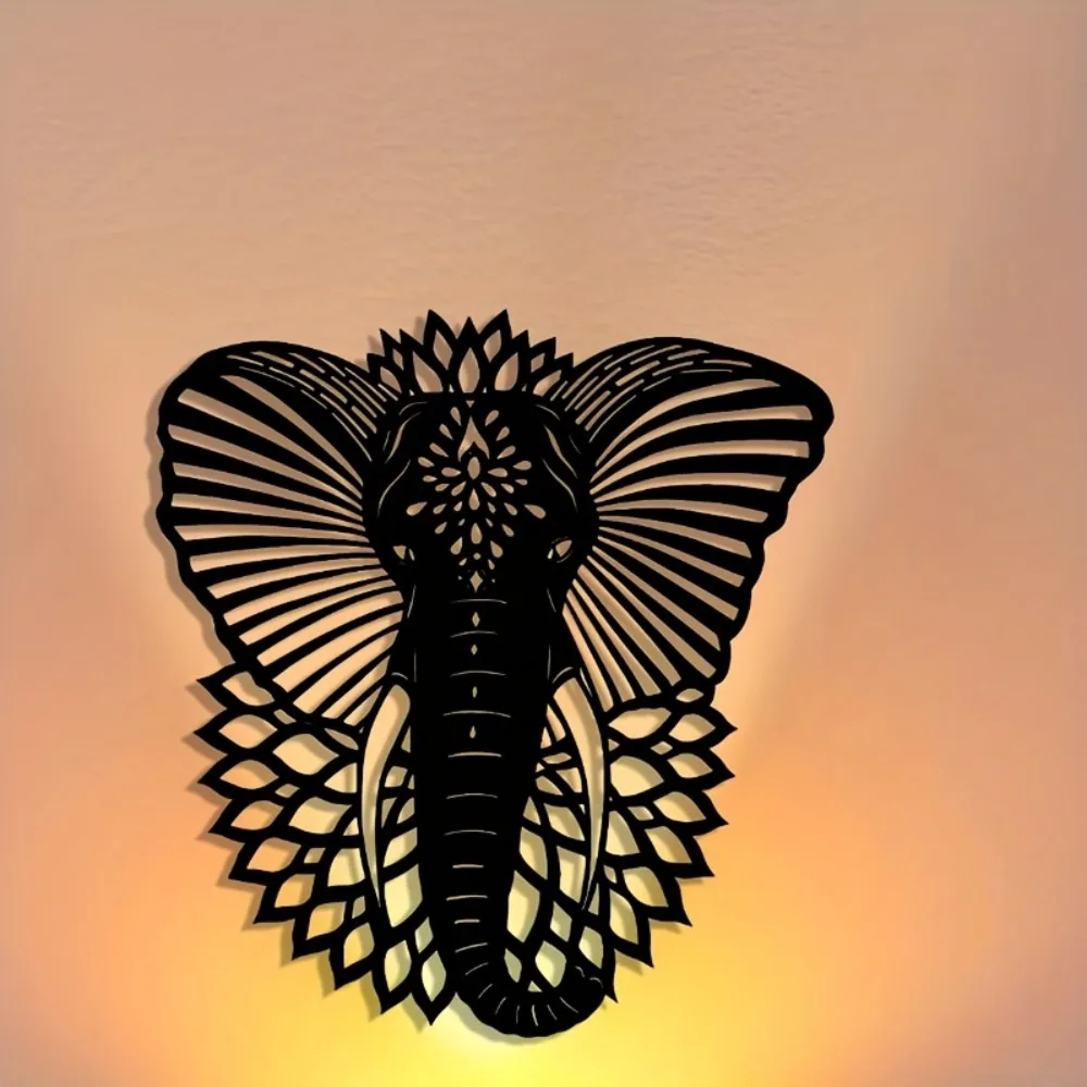 CIFBUY Arte de Parede em Metal - Art Craft Elephant avaliação e preço