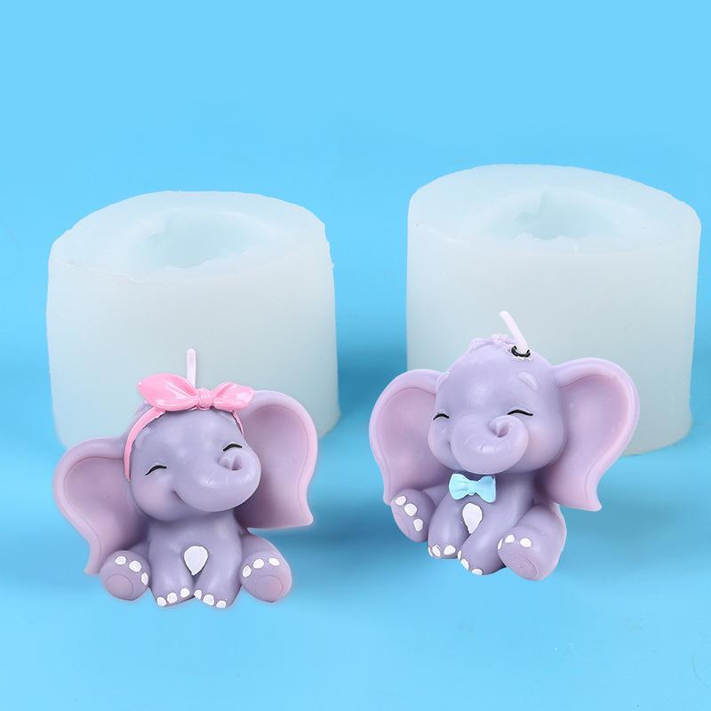 Molde de Silicone 3D de Elefan - Art Craft Elephant avaliação e preço