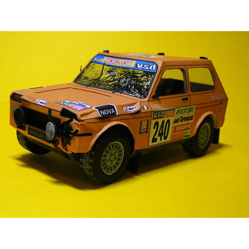 Lada niva 1985 1:32, carro de  - Art Craft With Cardboard avaliação e preço