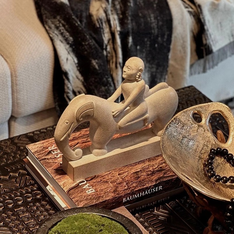 Escultura Artística Criativa d - Art Craft Elephant avaliação e preço