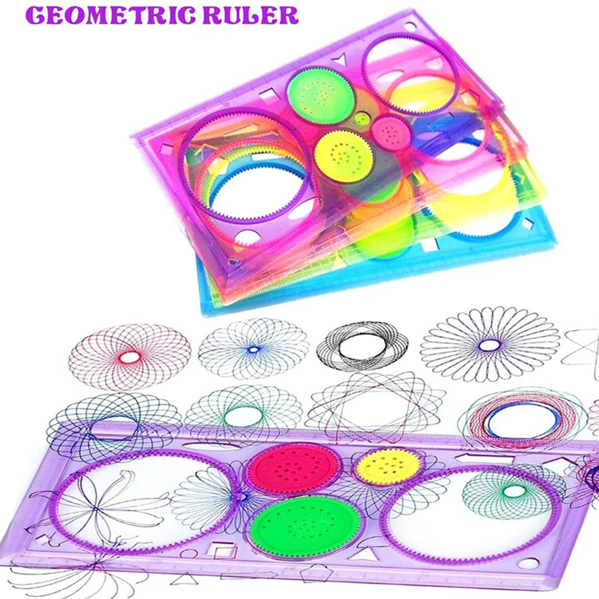 Geometria spirograph desenho e - Art Craft 4 Years Old avaliação e preço