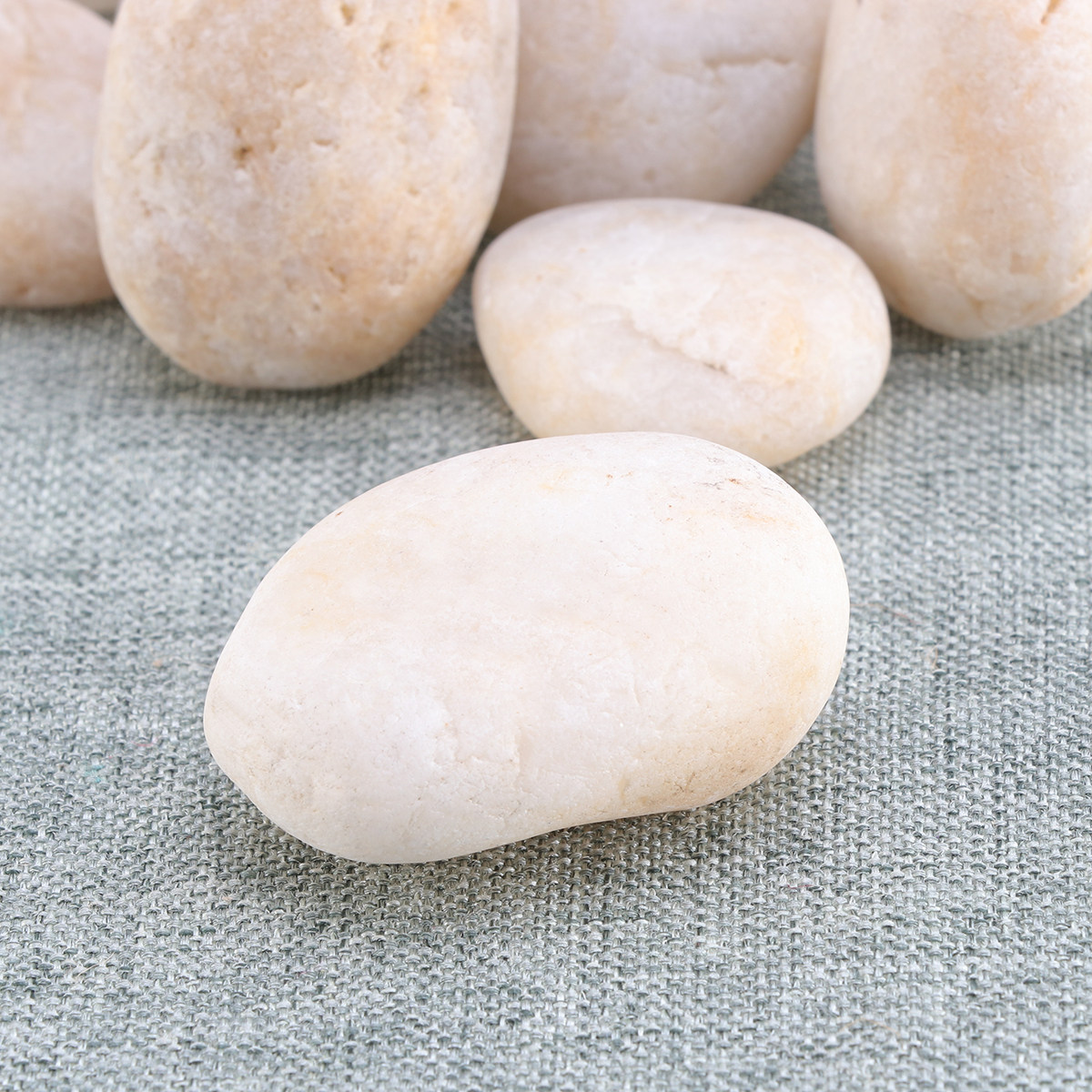 Pedras Cinzas Lisas de 350G pa - Art Craft Project avaliação e preço