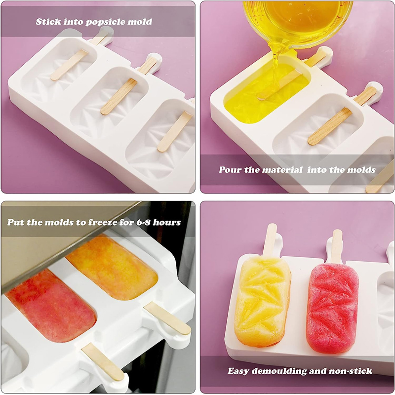 Molde de sorvete de silicone,  - Art Craft Ice Cream avaliação e preço