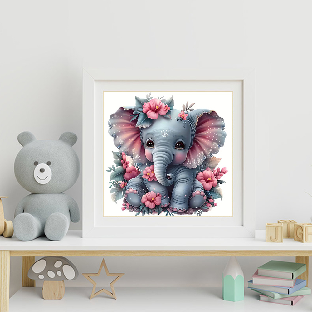 Huacan-5d pintura diamante, el - Art Craft Elephant avaliação e preço