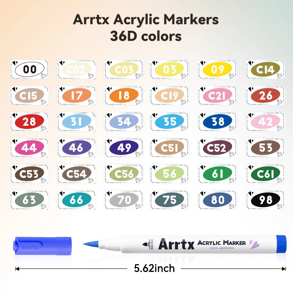 Arrtx Marcadores Acrílicos com - Copic Marker Classic avaliação e preço