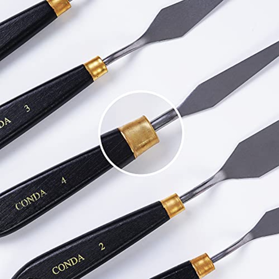 Espátula de Aço Inoxidável par - Painting Knife Palette avaliação e preço
