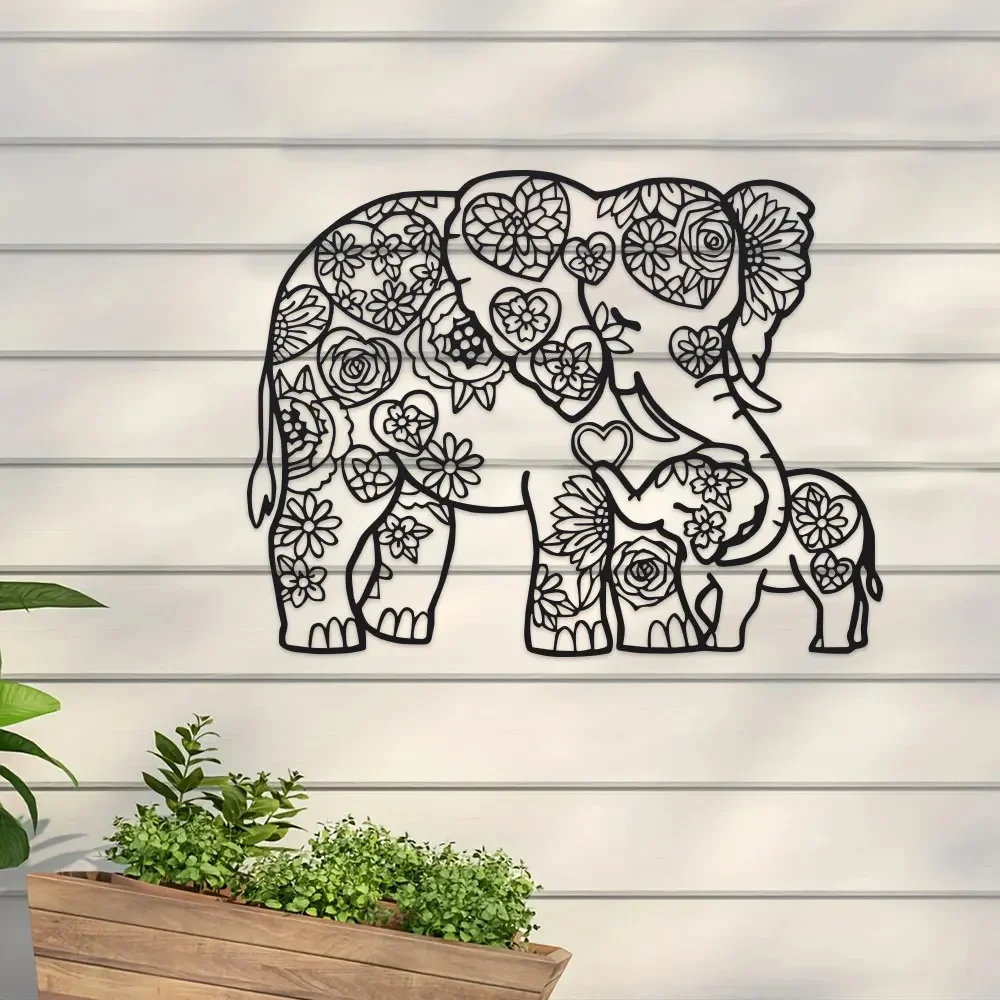 Elefante de Ferro com Corações - Art Craft Elephant avaliação e preço