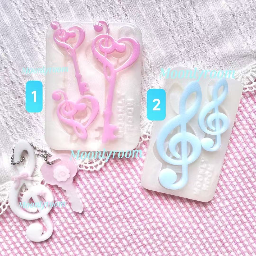 Nota musical acessórios molde  - Art Craft Model avaliação e preço