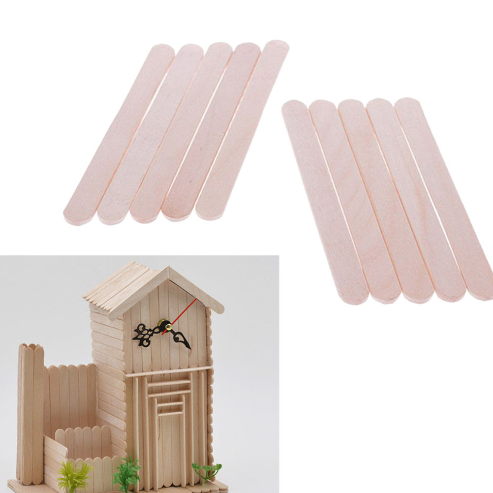 400 Peças de Palitos de Madeir - Art Craft Ice Cream avaliação e preço
