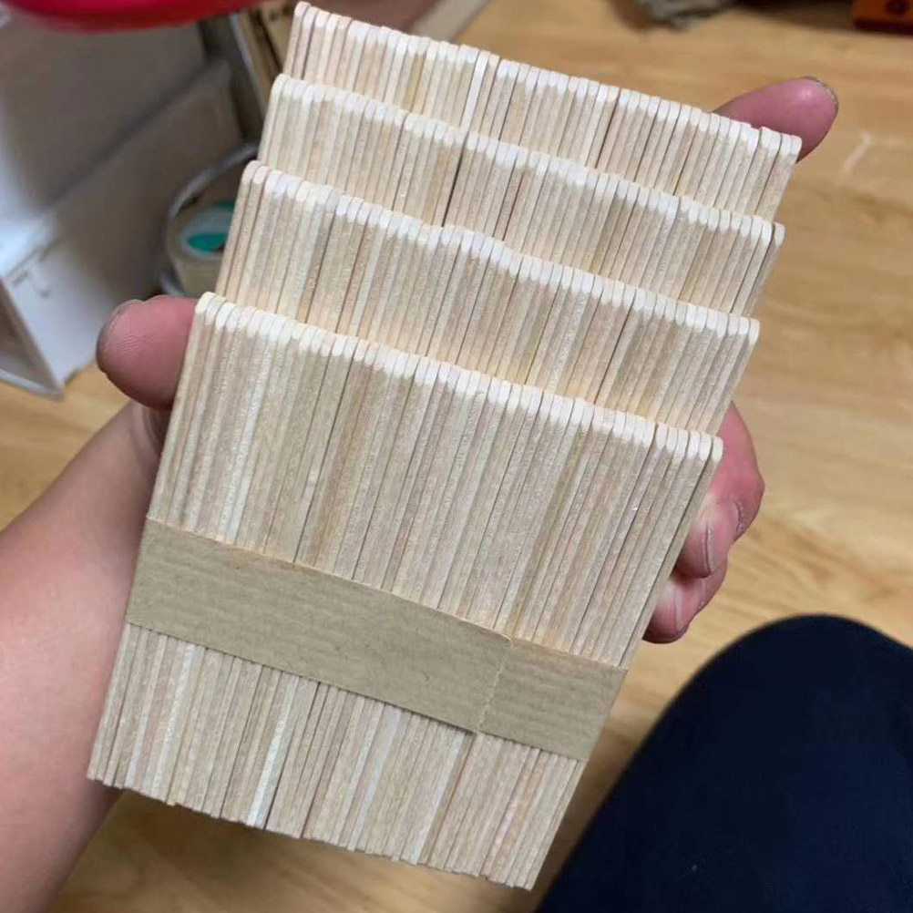 400 Peças de Palitos de Madeir - Art Craft Ice Cream avaliação e preço