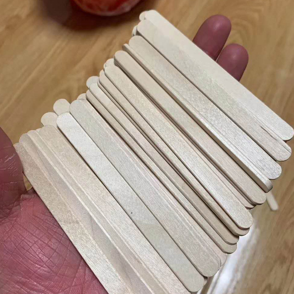 400 Peças de Palitos de Madeir - Art Craft Ice Cream avaliação e preço