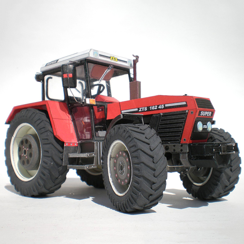 Zetor 162 45 trator 1:32 checo - Art Craft With Cardboard avaliação e preço