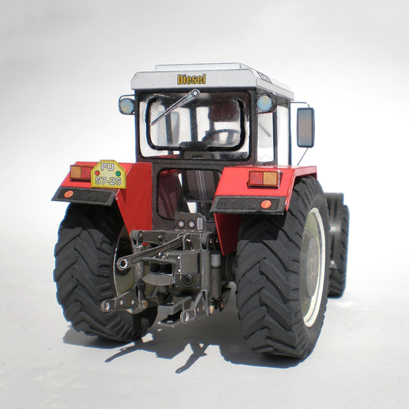 Zetor 162 45 trator 1:32 checo - Art Craft With Cardboard avaliação e preço