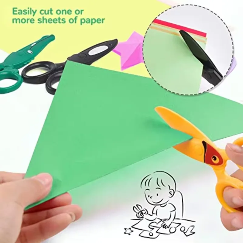 Tesoura Infantil Artesanal DIY - Art Craft 4 Years Old avaliação e preço