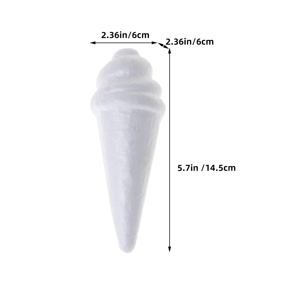 8 Peças de Modelos de Espuma d - Art Craft Ice Cream avaliação e preço