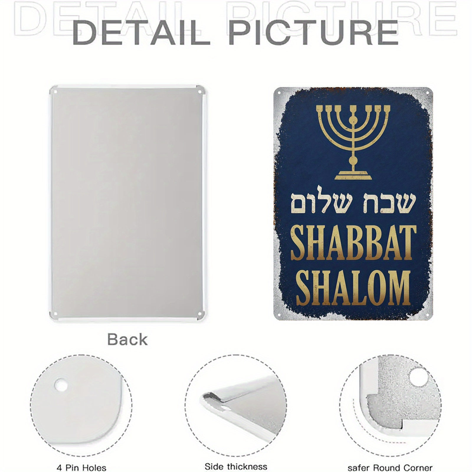 CIFBUY Placa de Menorá Judaica - Art & Craft Activities For Toddlers avaliação e preço
