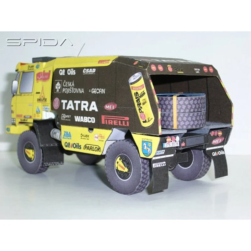 Tatra 815 2008 Caminhão 1:53 D - Art Craft With Cardboard avaliação e preço