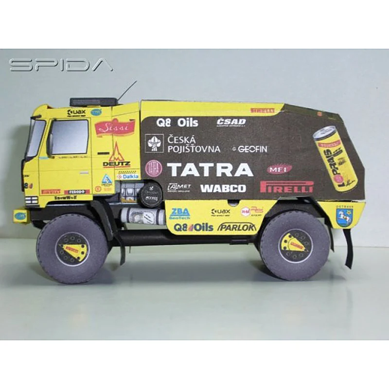 Tatra 815 2008 Caminhão 1:53 D - Art Craft With Cardboard avaliação e preço
