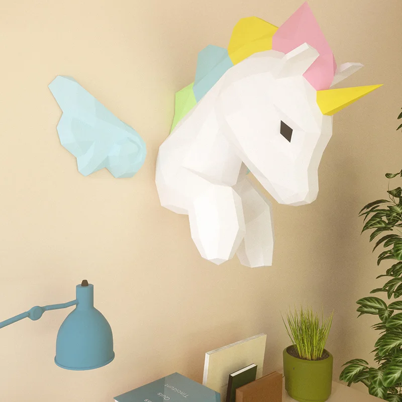 Arco-íris unicórnio animal dec - Art Craft With Cardboard avaliação e preço