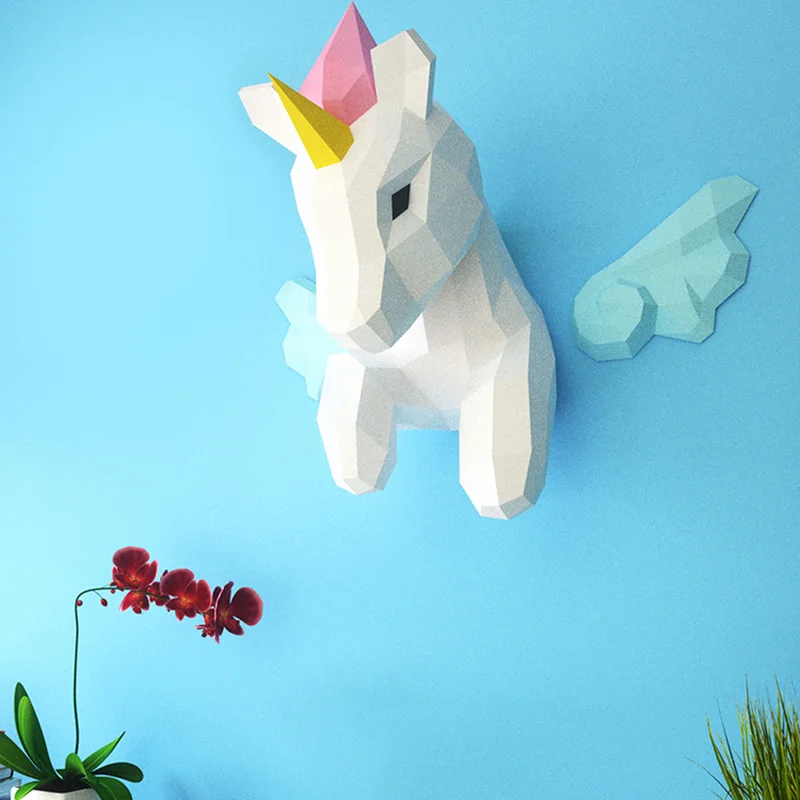 Arco-íris unicórnio animal dec - Art Craft With Cardboard avaliação e preço