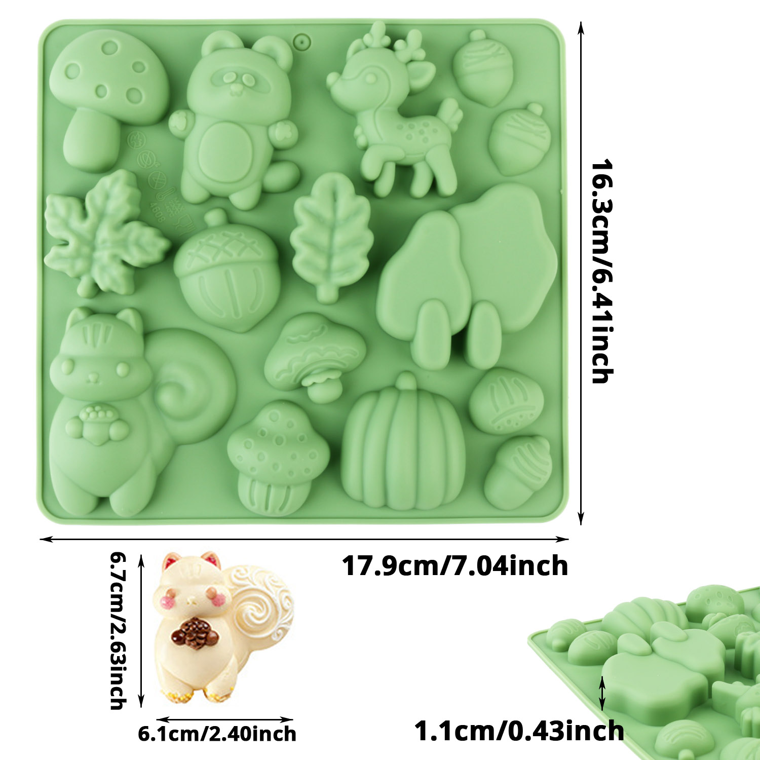 Forma de Silicone para Bolo em - Art Craft Model avaliação e preço