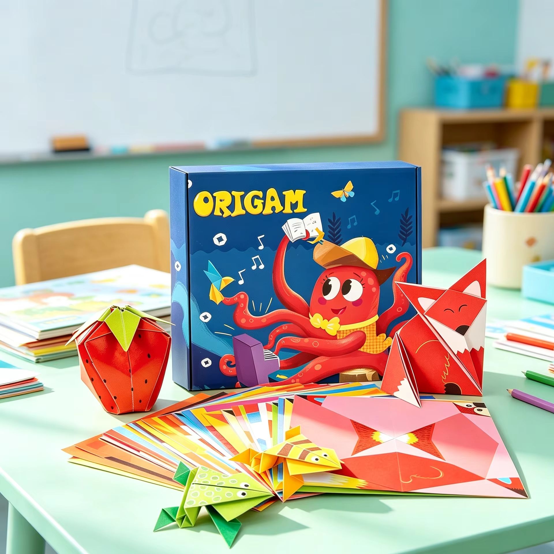 Papel de Origami de Animais em - Art Craft 4 Years Old avaliação e preço