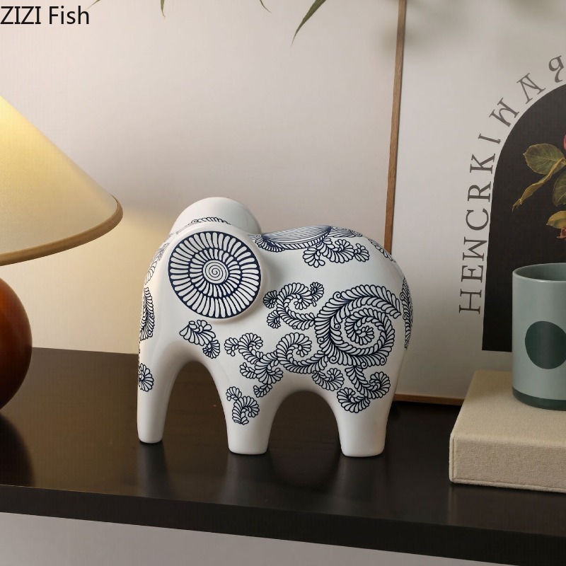 Novo Ornamento de Elefante em  - Art Craft Elephant avaliação e preço