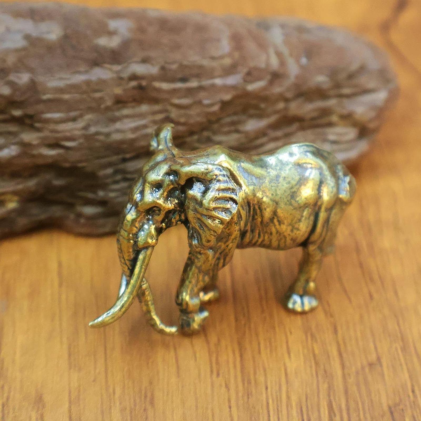 Ornamento de Elefante em Latão - Art Craft Elephant avaliação e preço