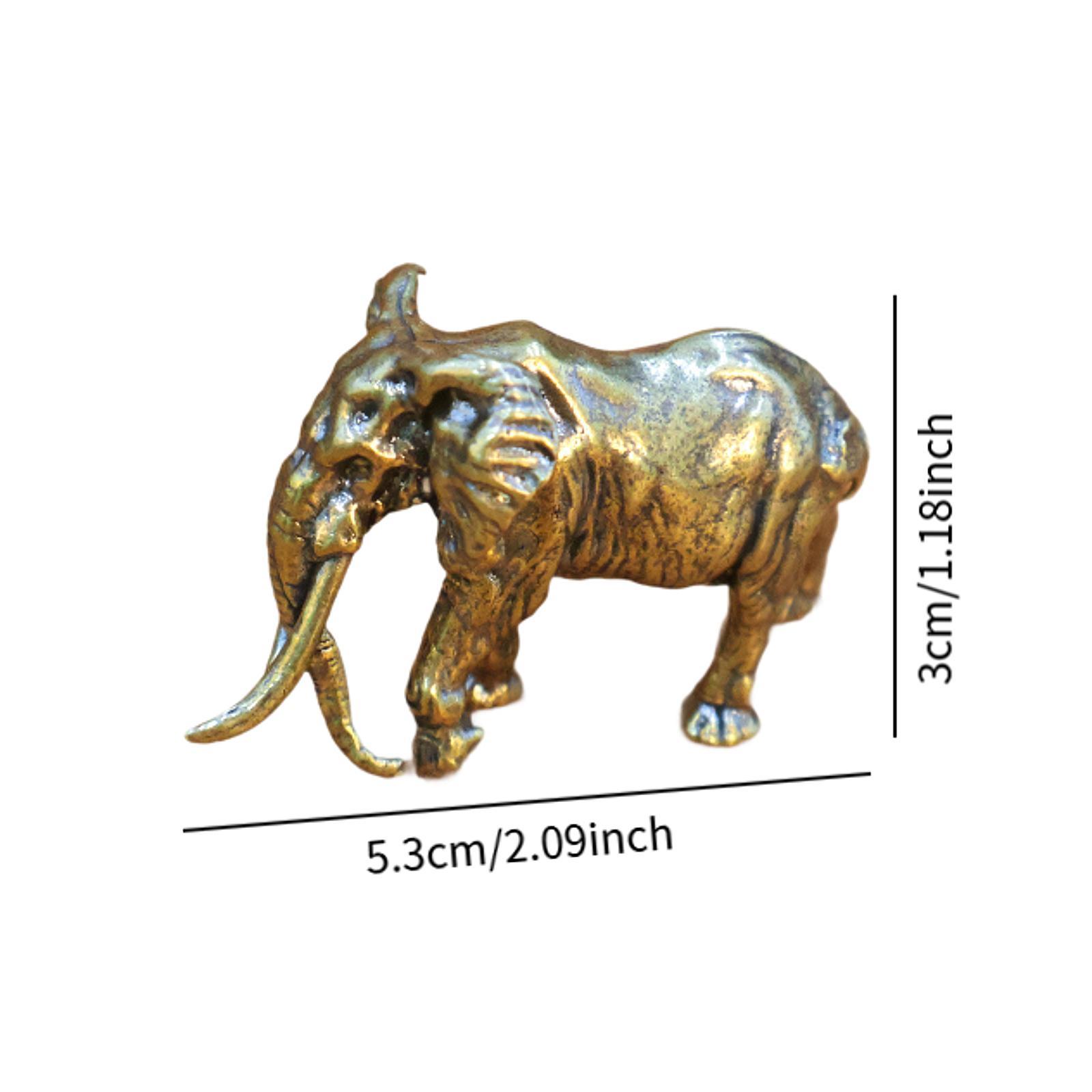 Ornamento de Elefante em Latão - Art Craft Elephant avaliação e preço