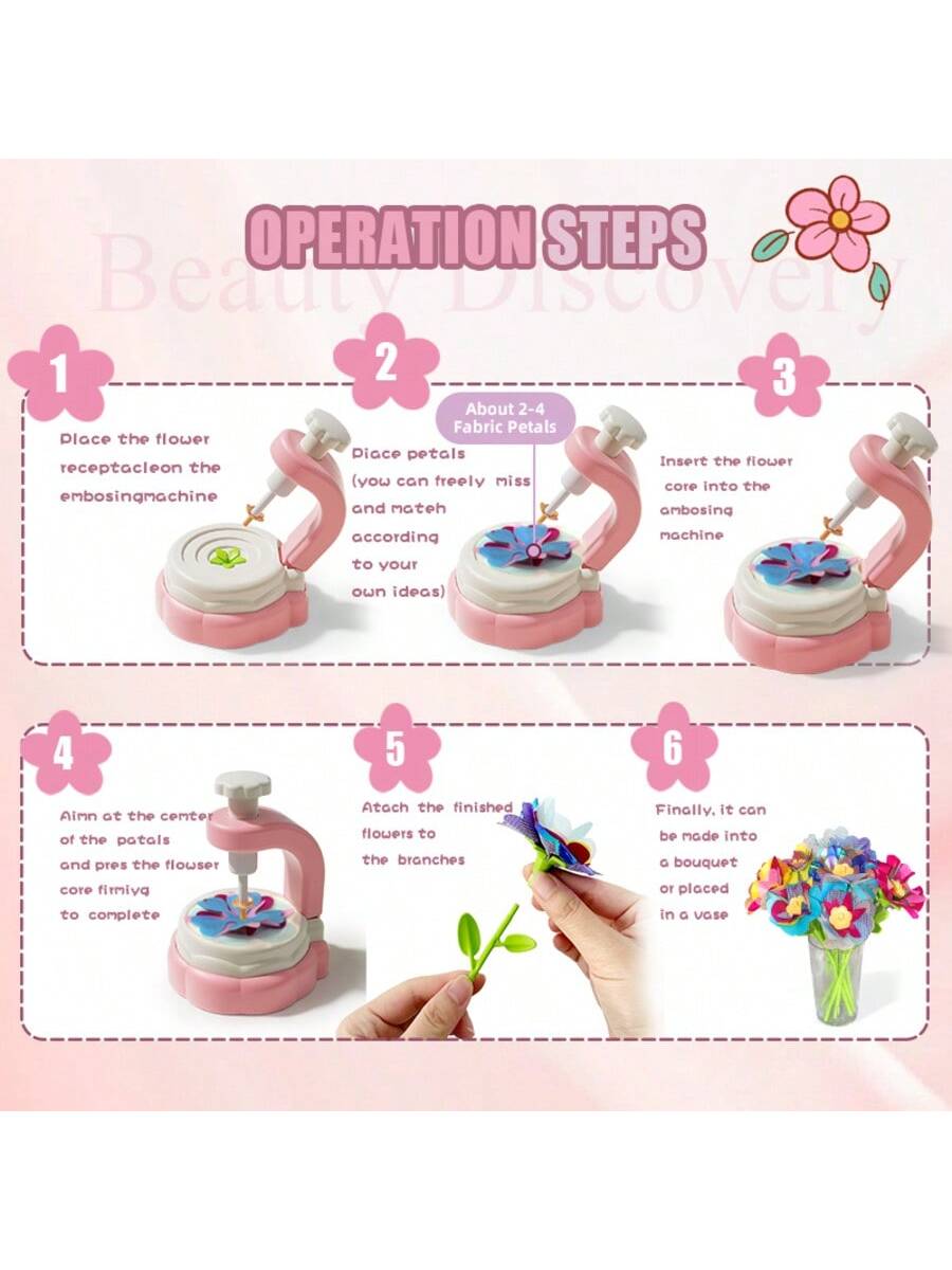 Kit de artesanato de flores pa - Art Craft 4 Years Old avaliação e preço