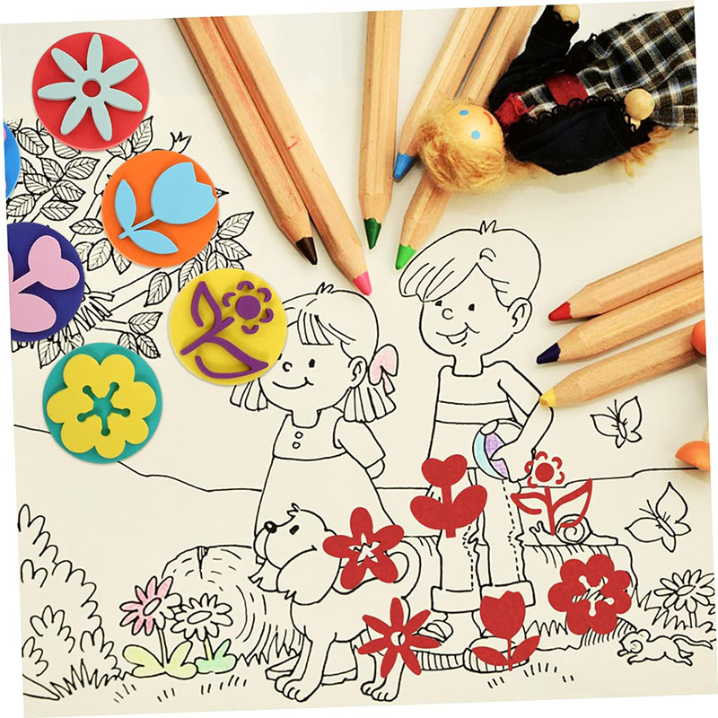 6 pçs/saco selos de espuma par - Art Craft 3 Year Old avaliação e preço